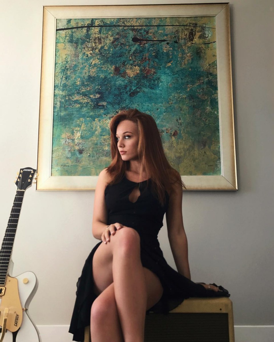 Foto de la cantante Sarah Gibson
