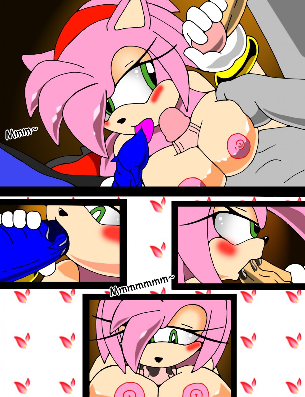 Clásico Amy Rose Hentai