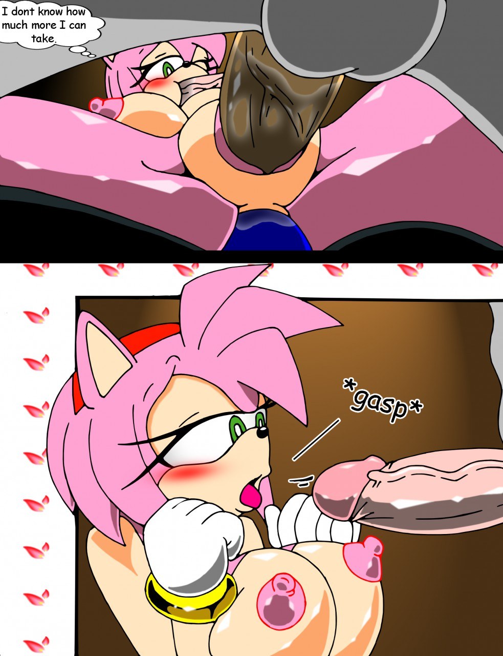 Amy Rose Ruzh y Blaise Tits