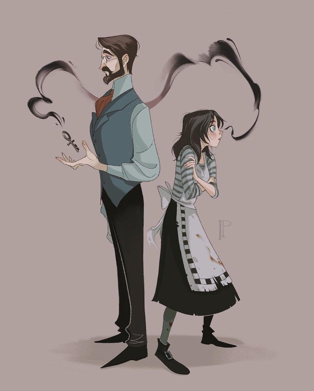 Alisa Liddell y Alicia en el país de las maravillas