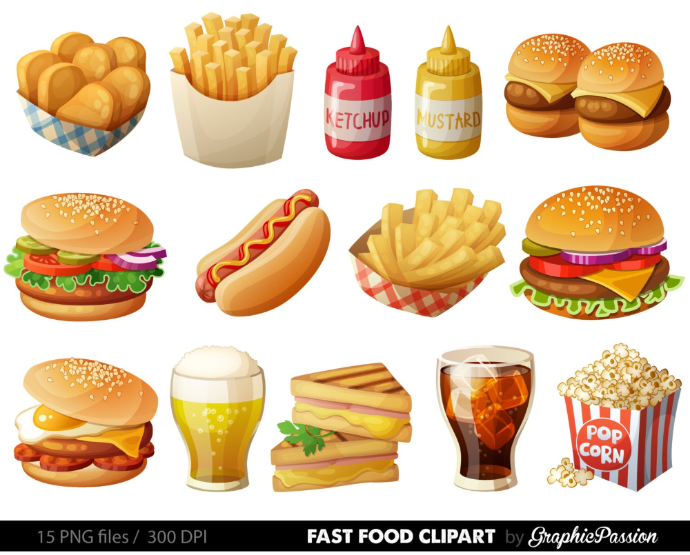 Vector de alimentos dañinos