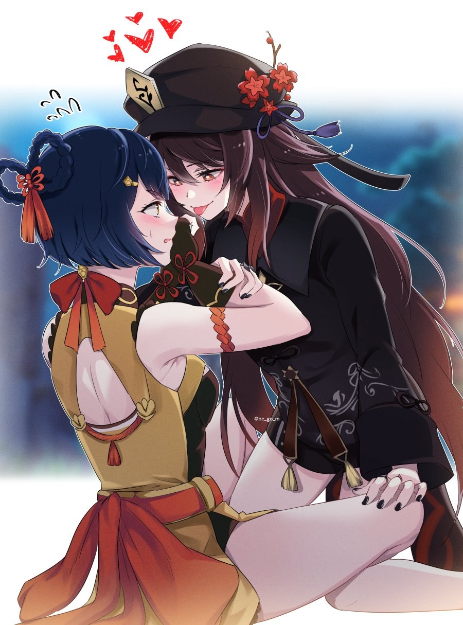 Genshin Impact Hu Tao Yuri