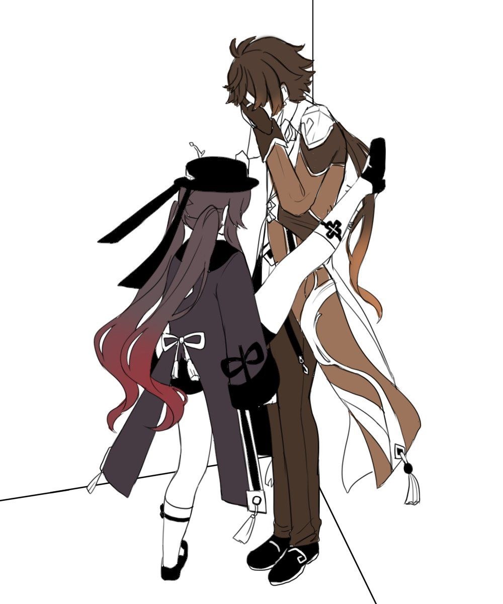 Hu Tao y Xiao Genshin