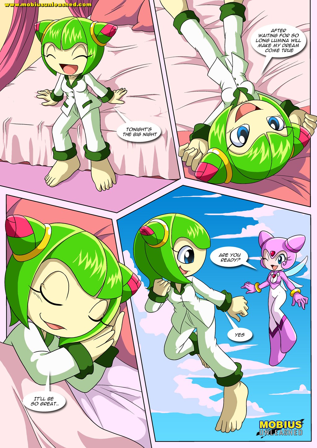 Hentai Comics Sonic y Cosmo