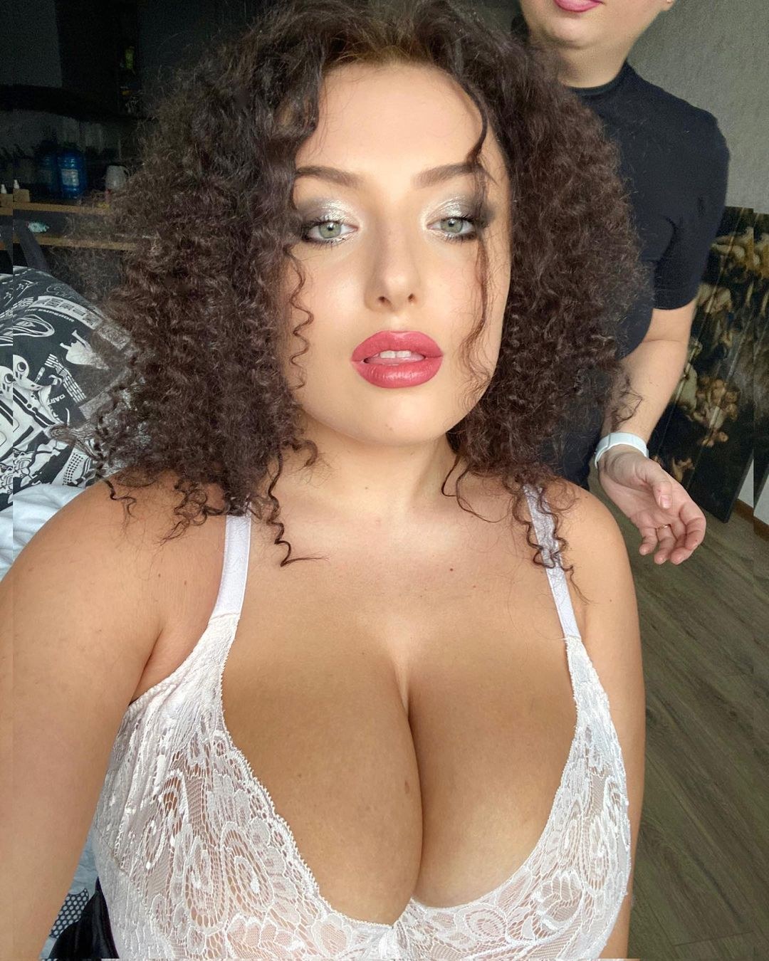 Caramelo sobre un fondo blanco