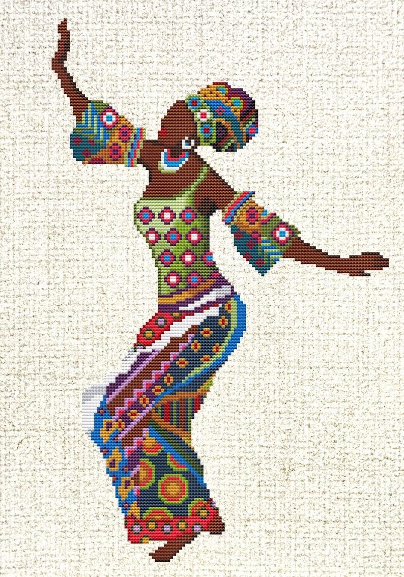 Traje de estilo africano para niñas