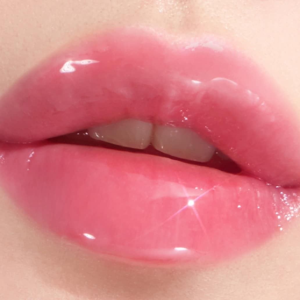 Lip sin lápiz labial con brillantez