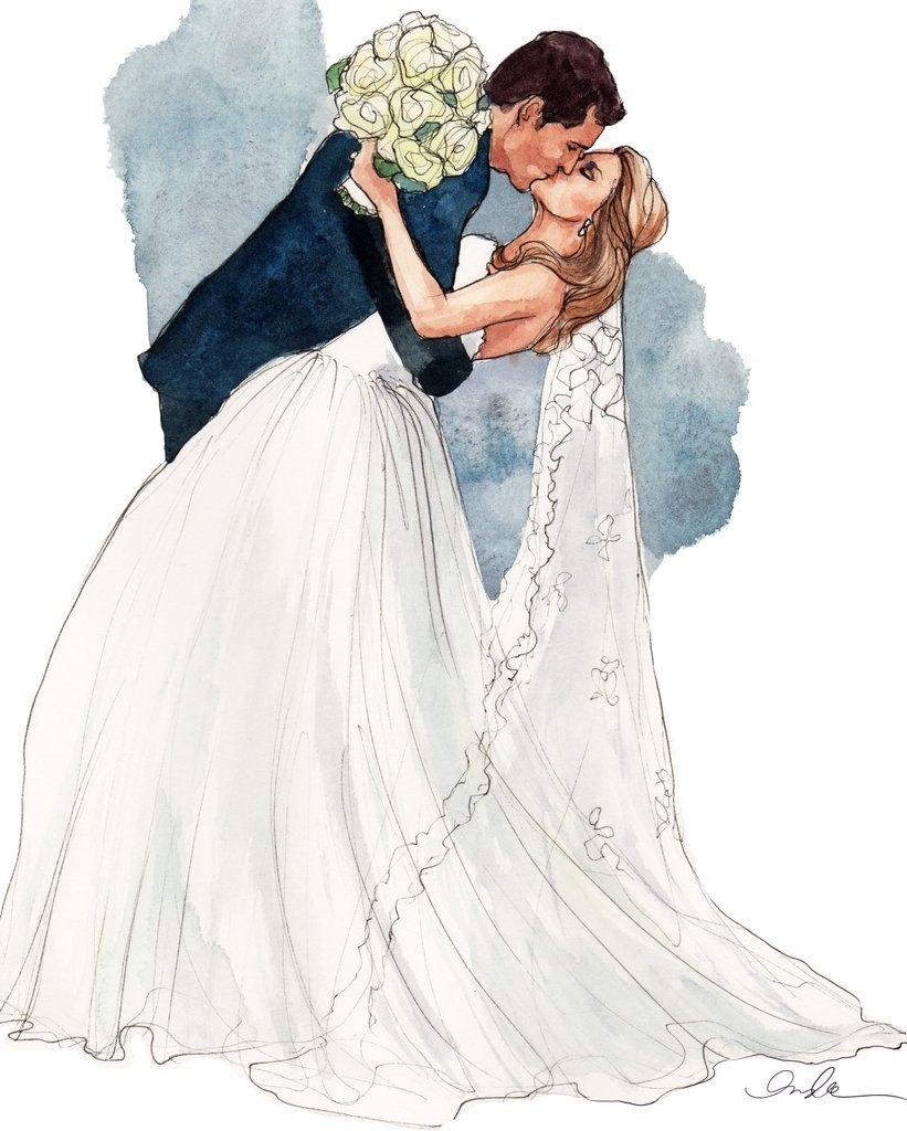 El pastel de bodas es genial