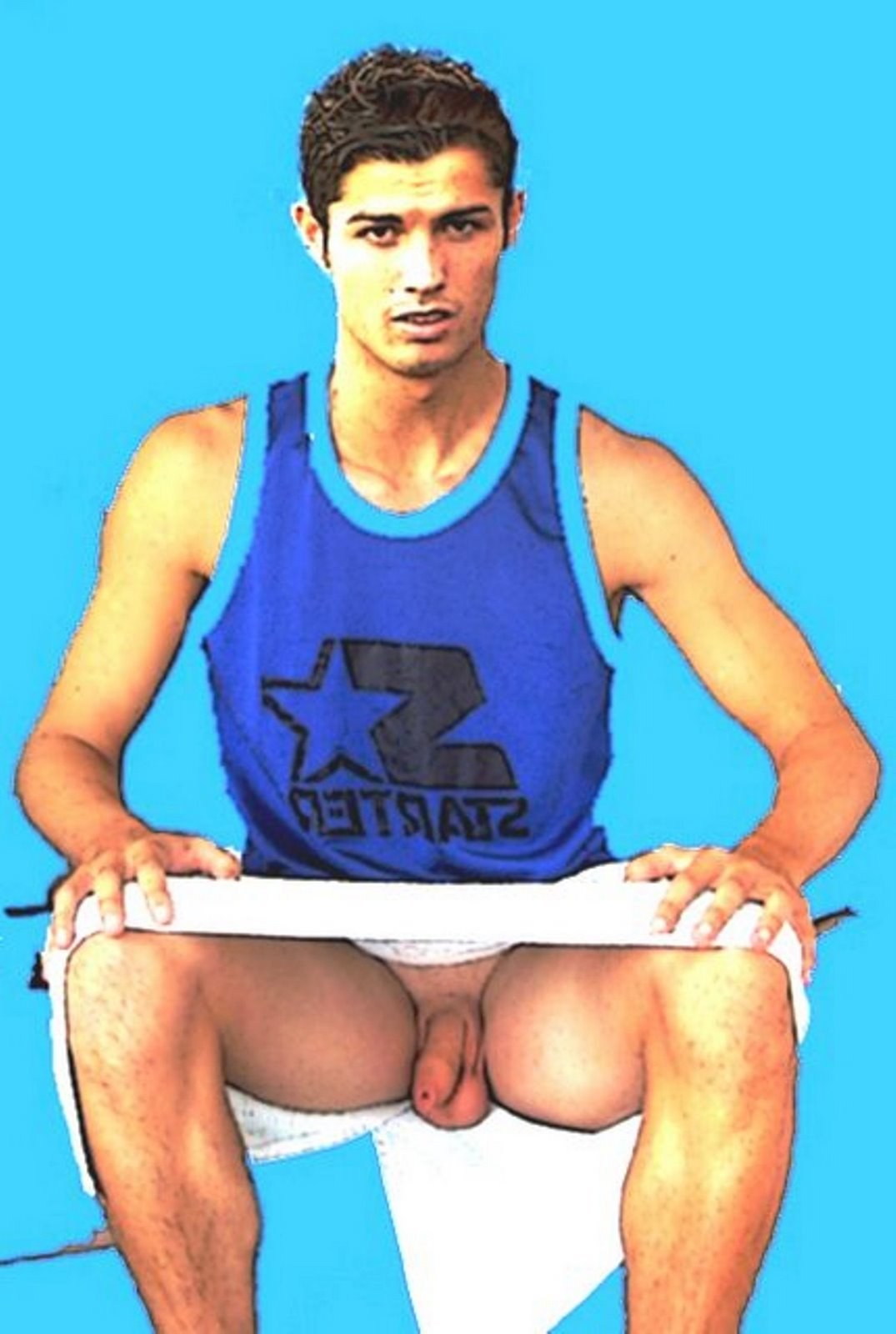 Naked Christiano Ronaldo