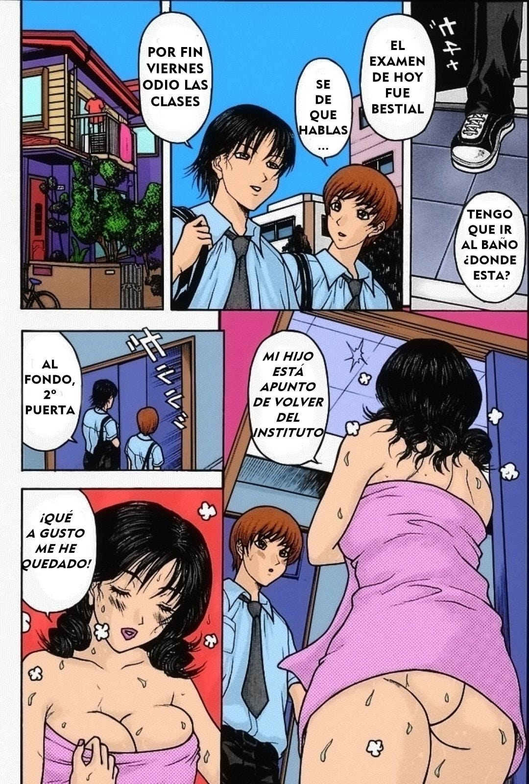 Hentai Comics Kiyokawa Zaidan liquidarlo con mamá