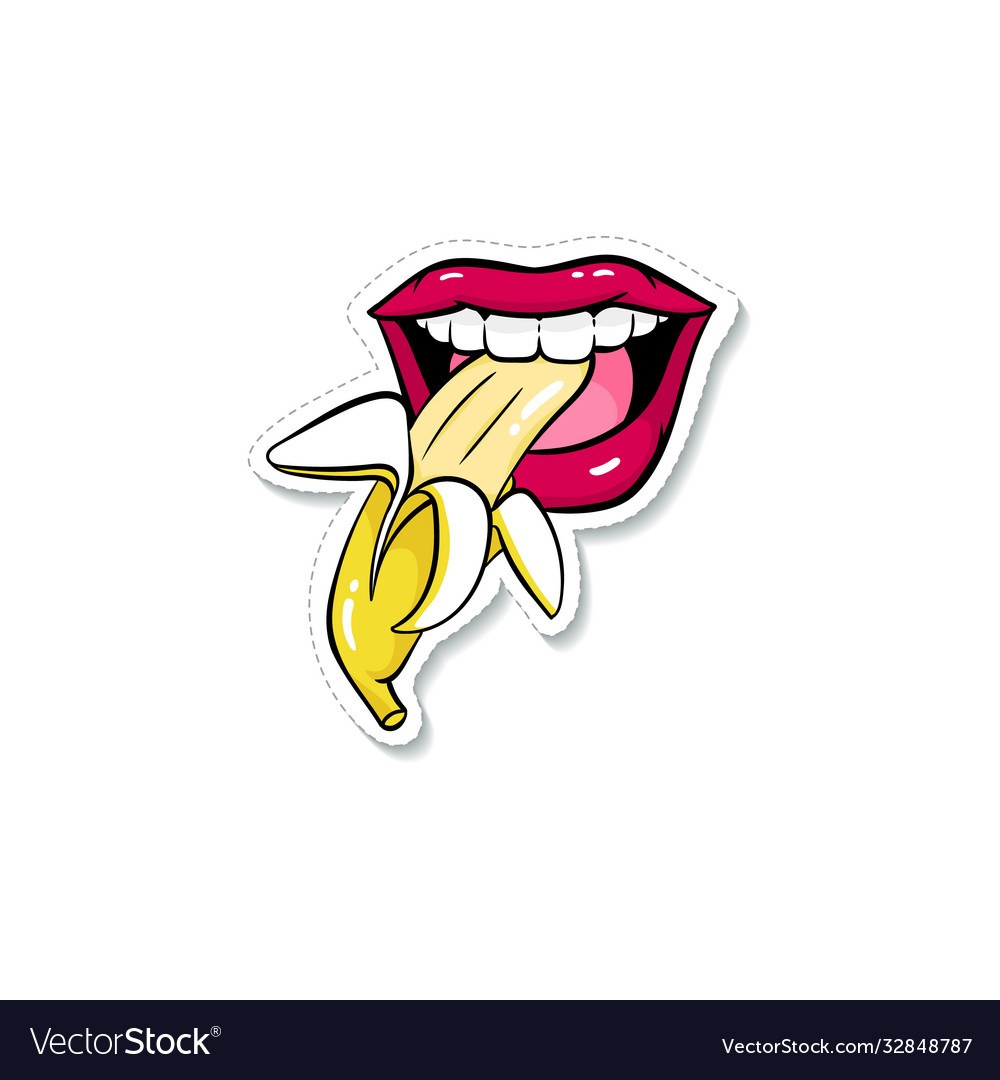 Arte de labios de Banan