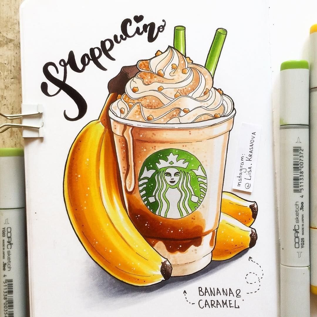 Lisa Krasnova Sketches Bebidas