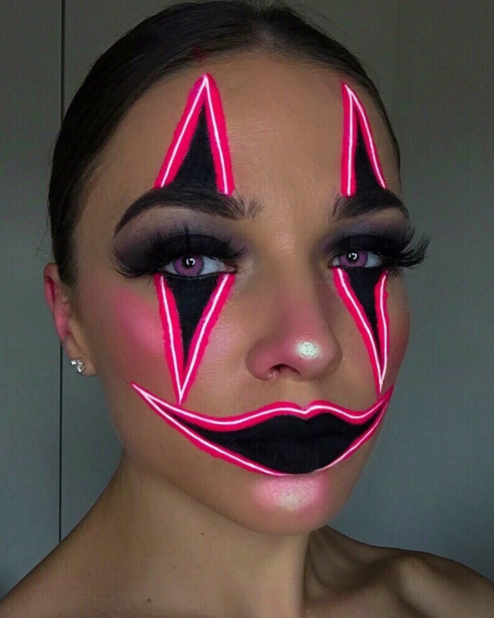 Cosplay de maquillaje inusual