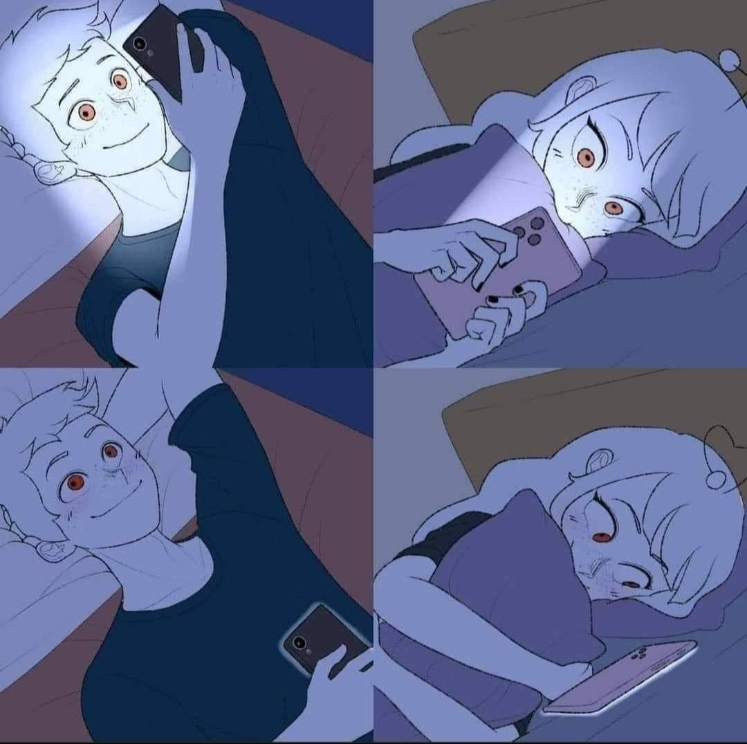 Niño y niña correspondieron a la cama meme