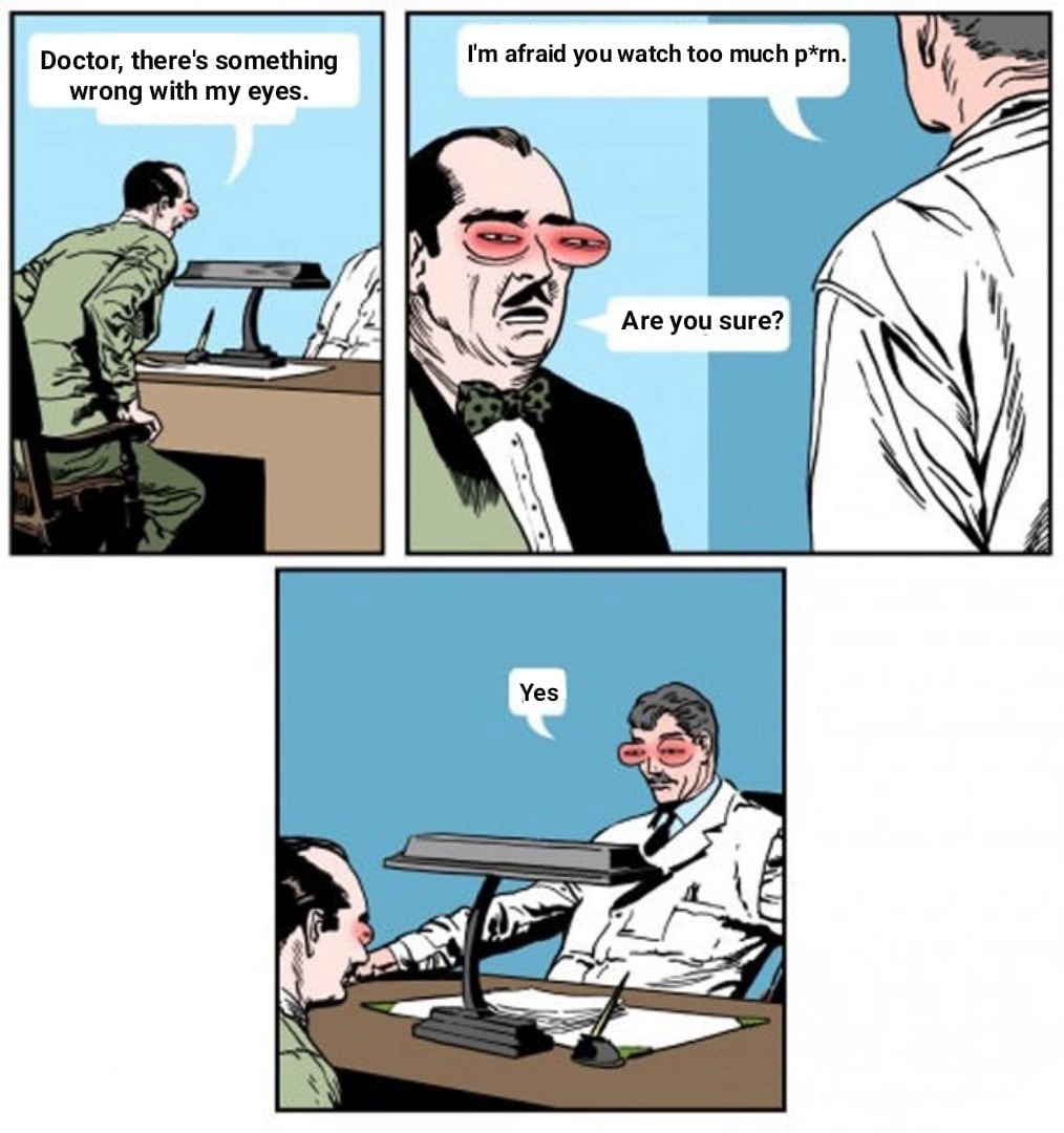 Doctor lo que tengo con los ojos