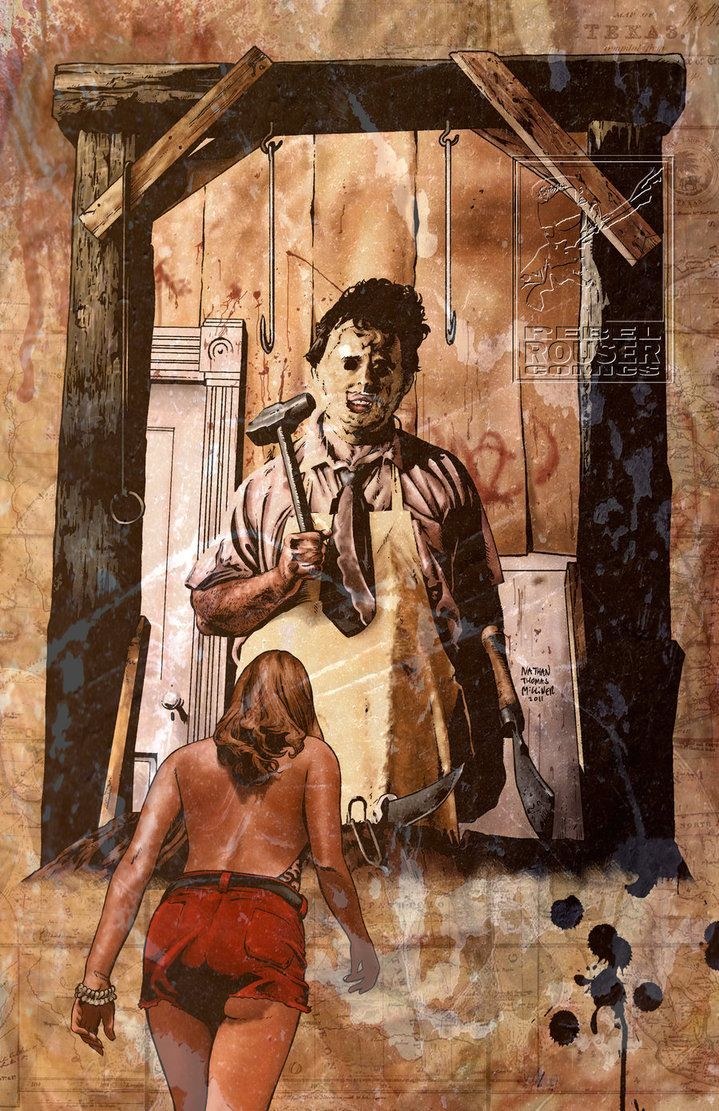 Cómic de Texas Massacre Chainsaw