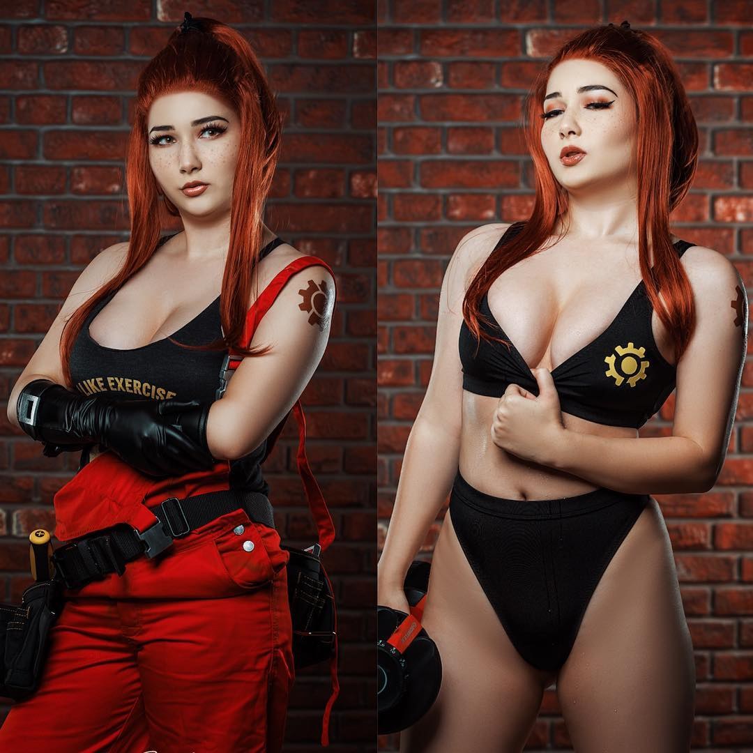 Brigitta Overvotch 18 Cosplay