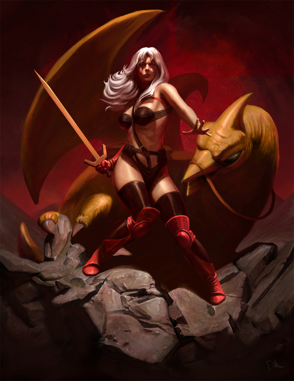 Arte de metal pesado taarna