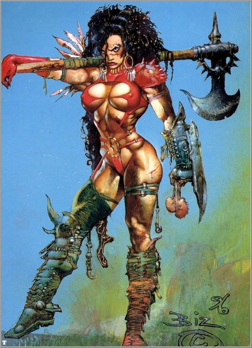 Simon Bisley Comicck Heavy Metal