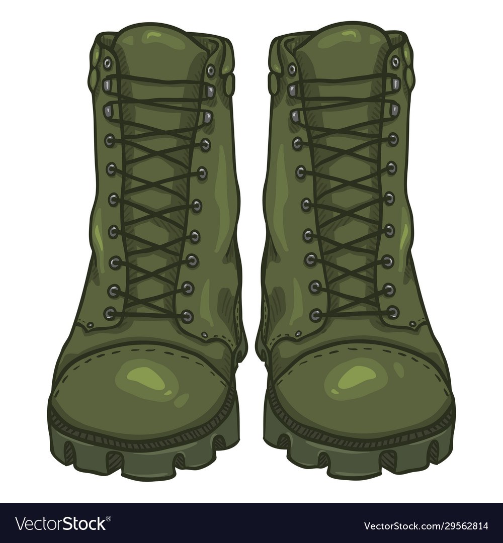 Botas militares para niños