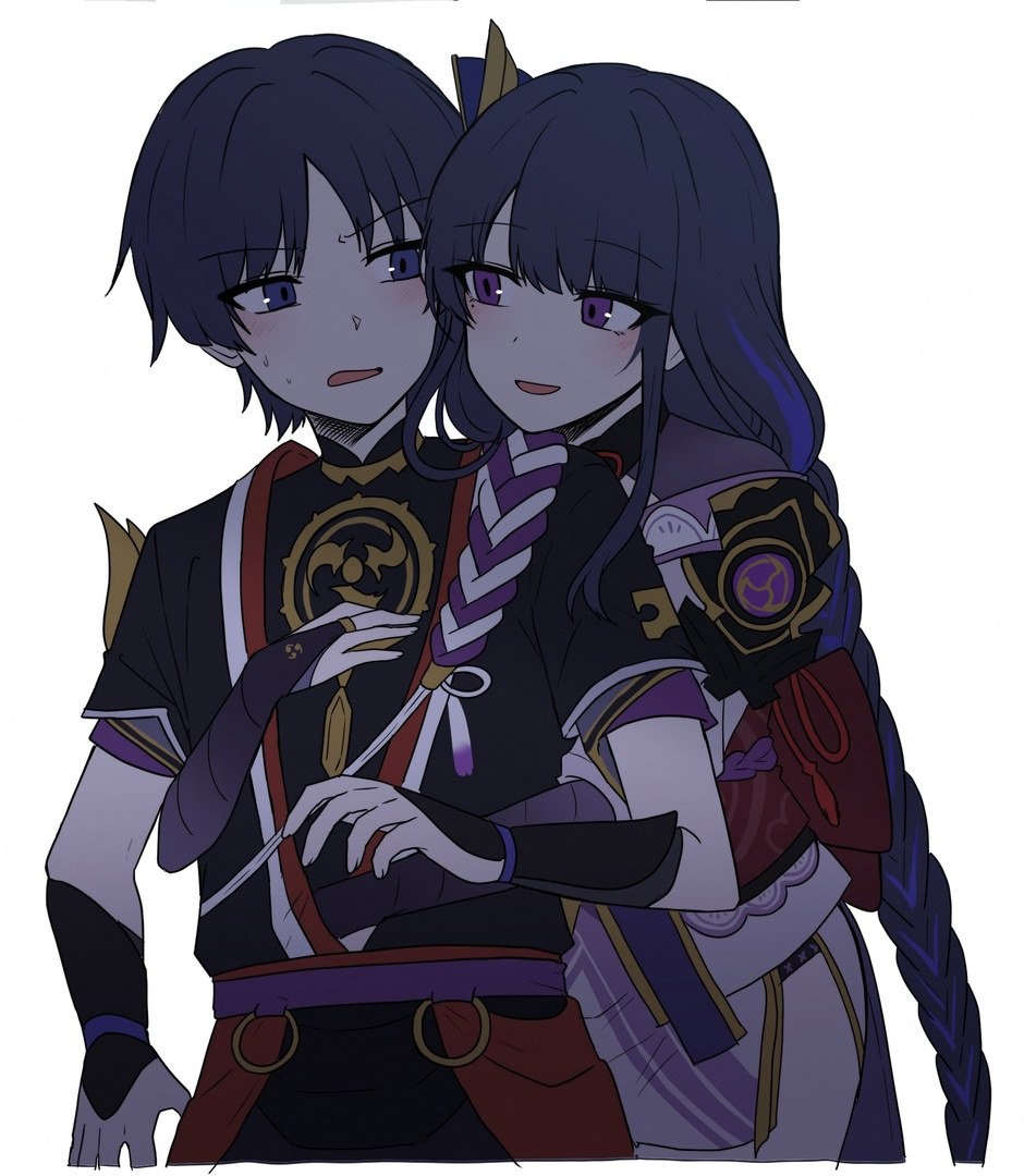 Raiden Shogun y Scaramouche