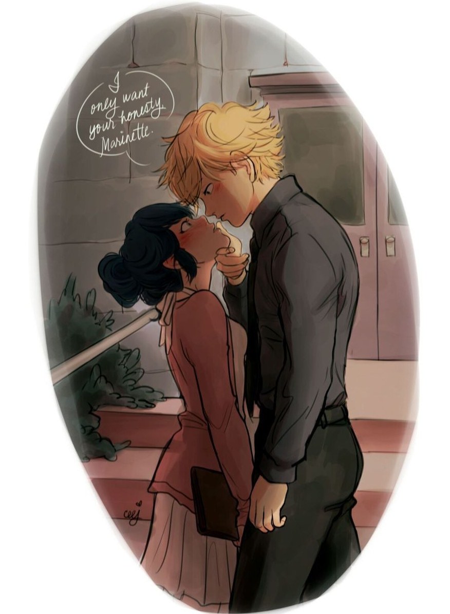 Marinette y Adrian Love 18