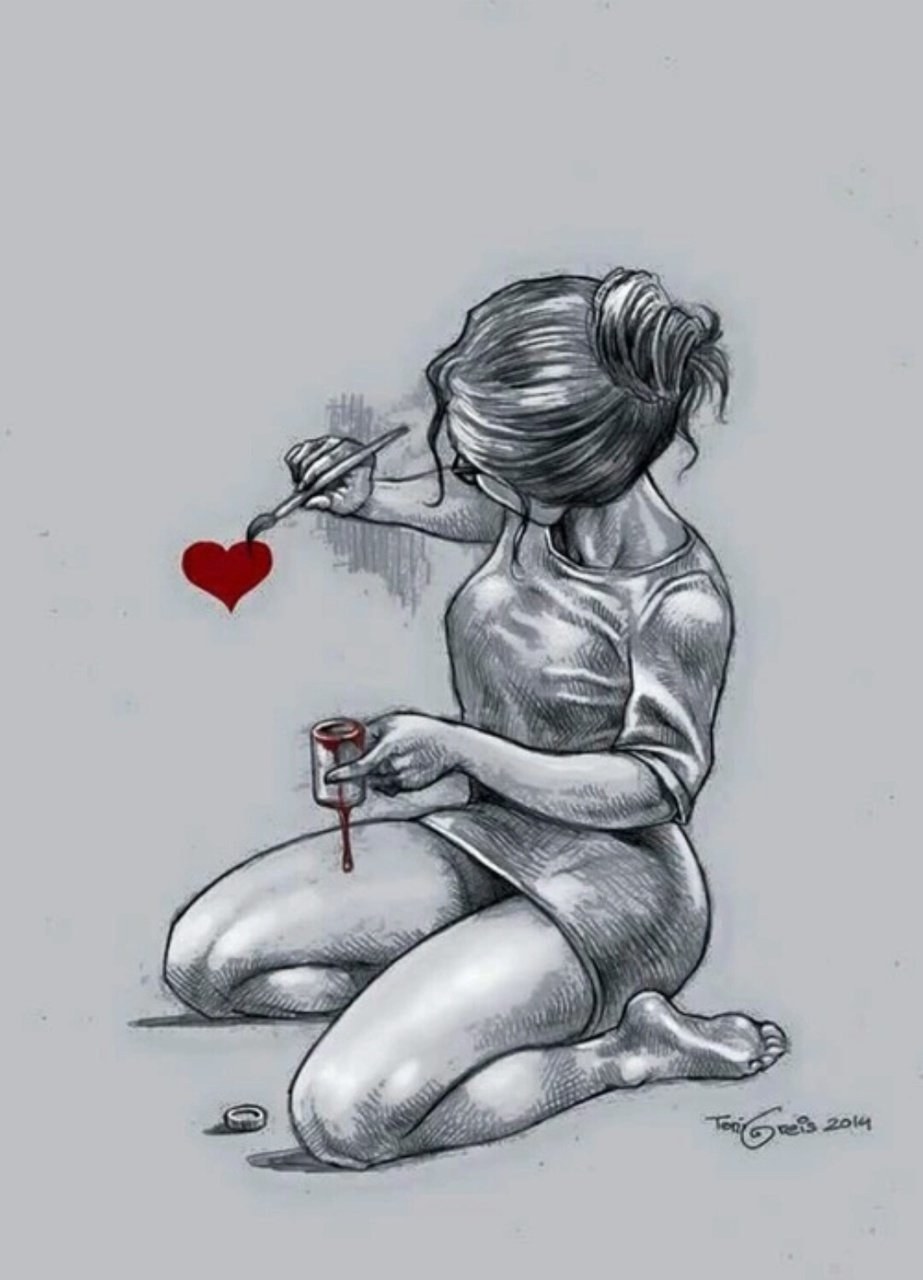Dibujos sobre el amor