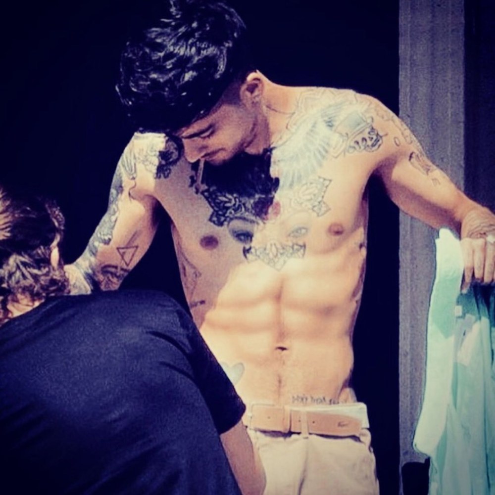 Cuerpo de Zane Malik