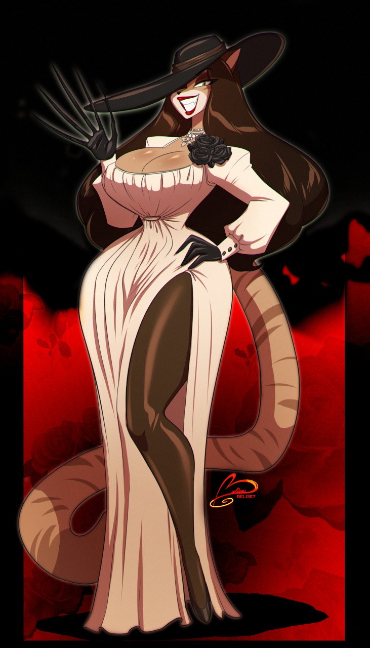 Resident Evil Village Lady Dumitrescu Art