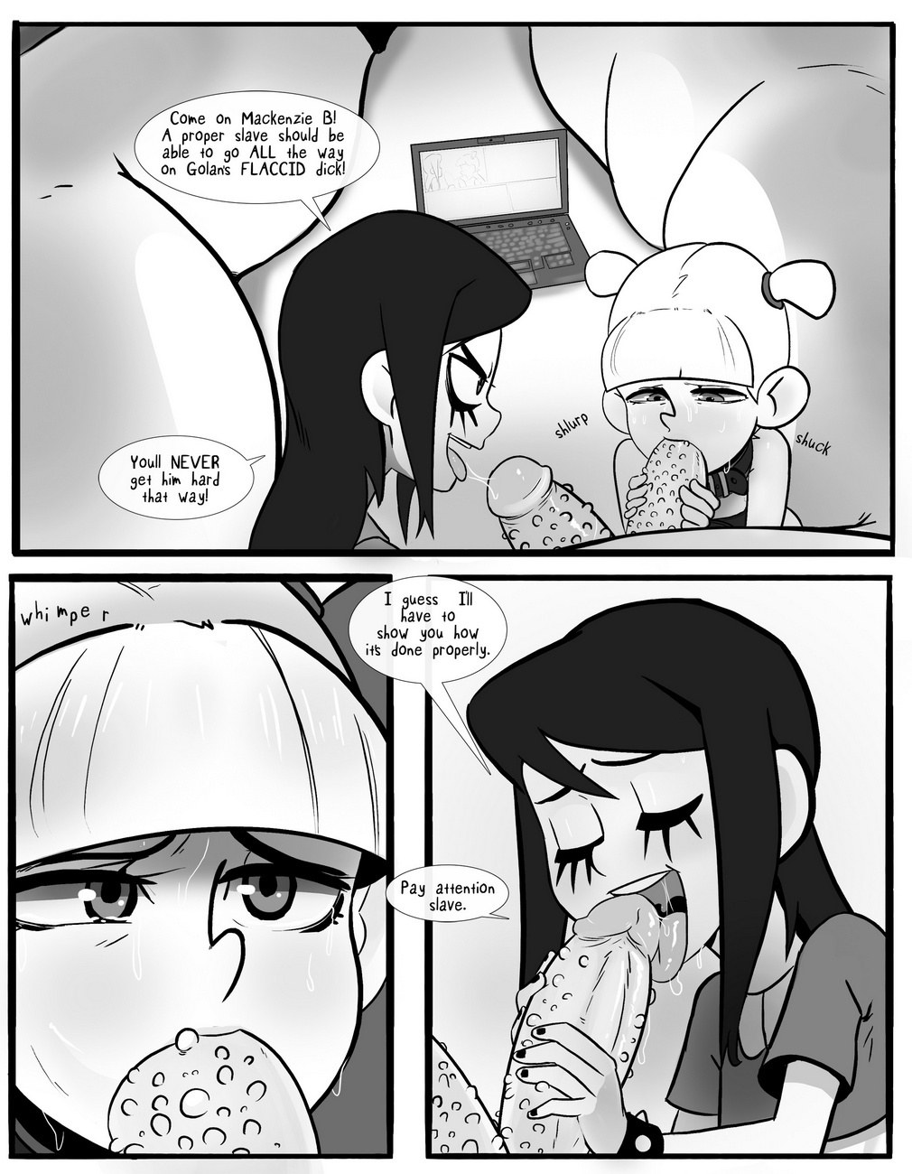 Gemelos confiscados 1 bdsm cómics