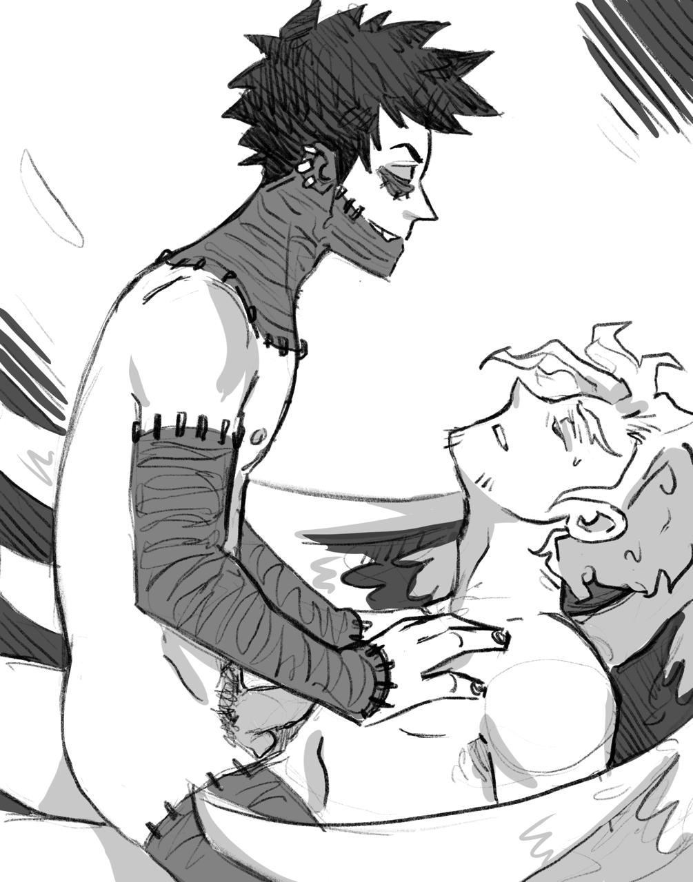 Katsuki y Midoria 18+porno