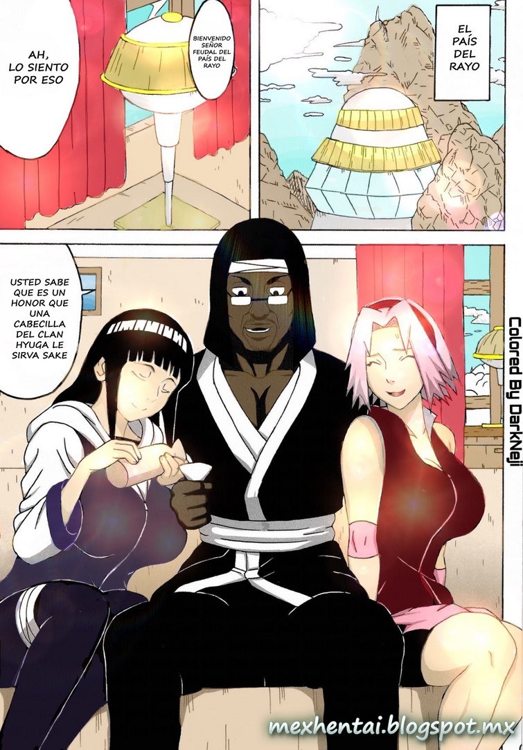 Sakura y Hinata Hentai Mangohodo
