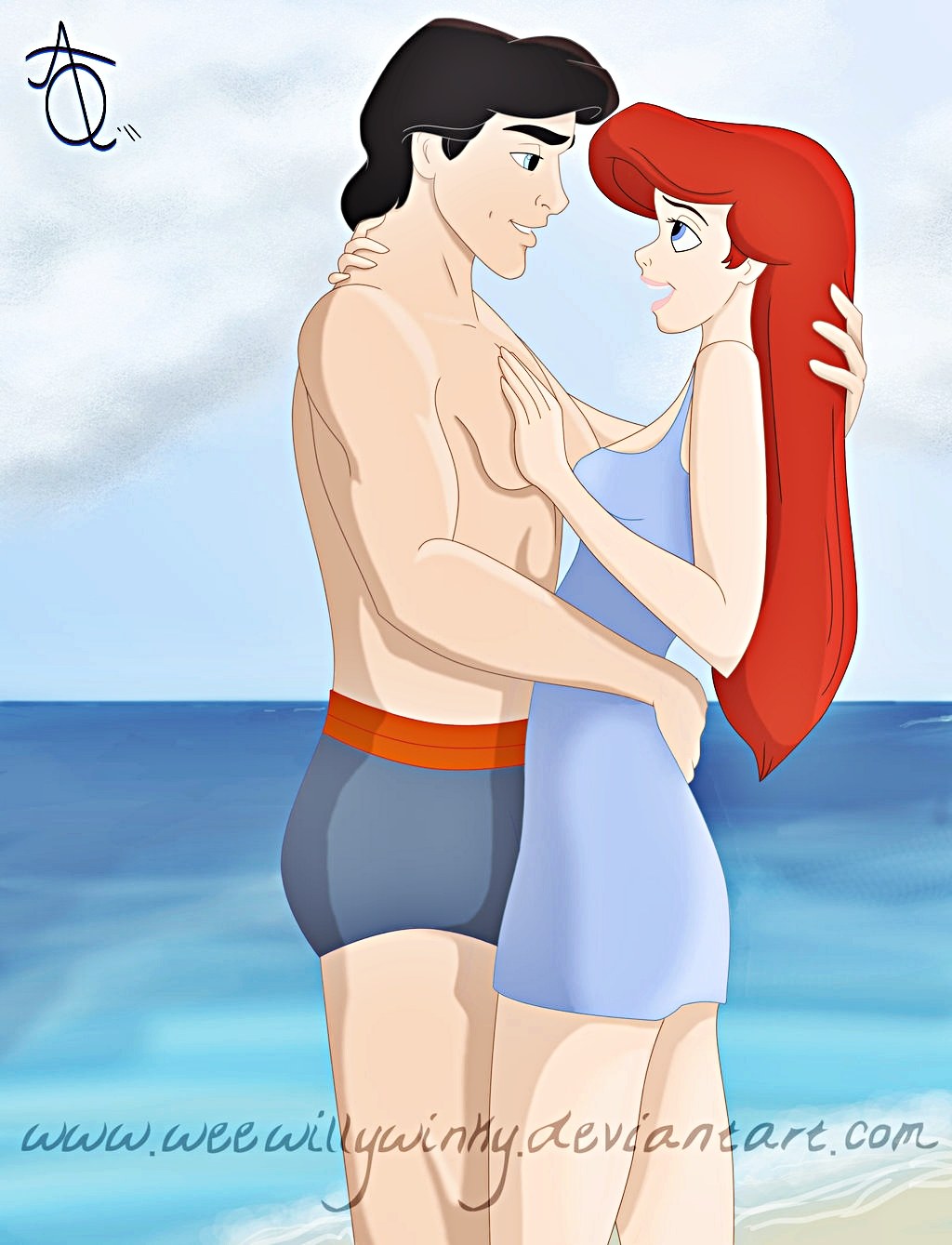 Sirena desnuda ariel