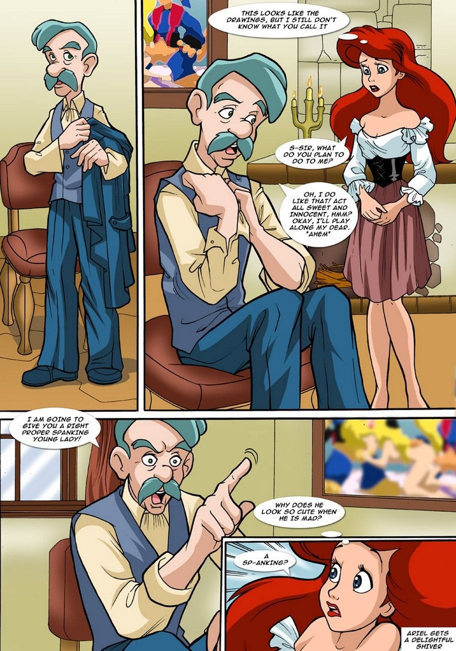 Ariel y el método del cómic porno científico de poke
