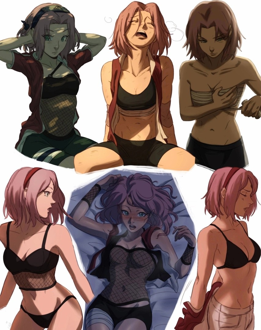 Sakura Haruno Boruto +18