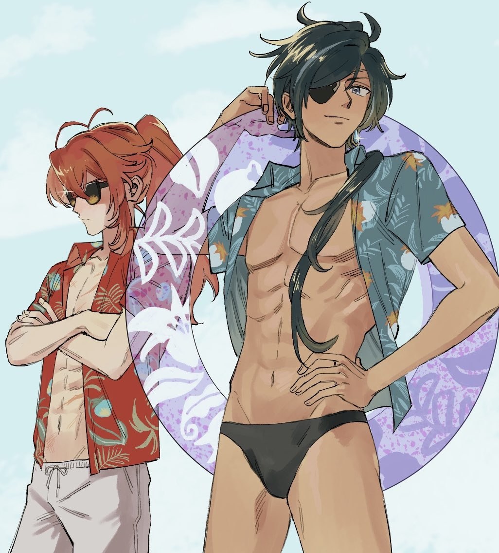 Genshin Impact Art Keia y Dilyuk