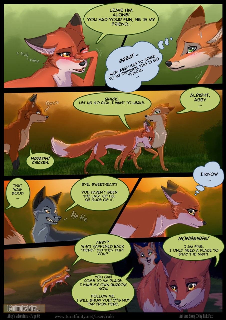 La aventura de Abby. Rukifox Comics