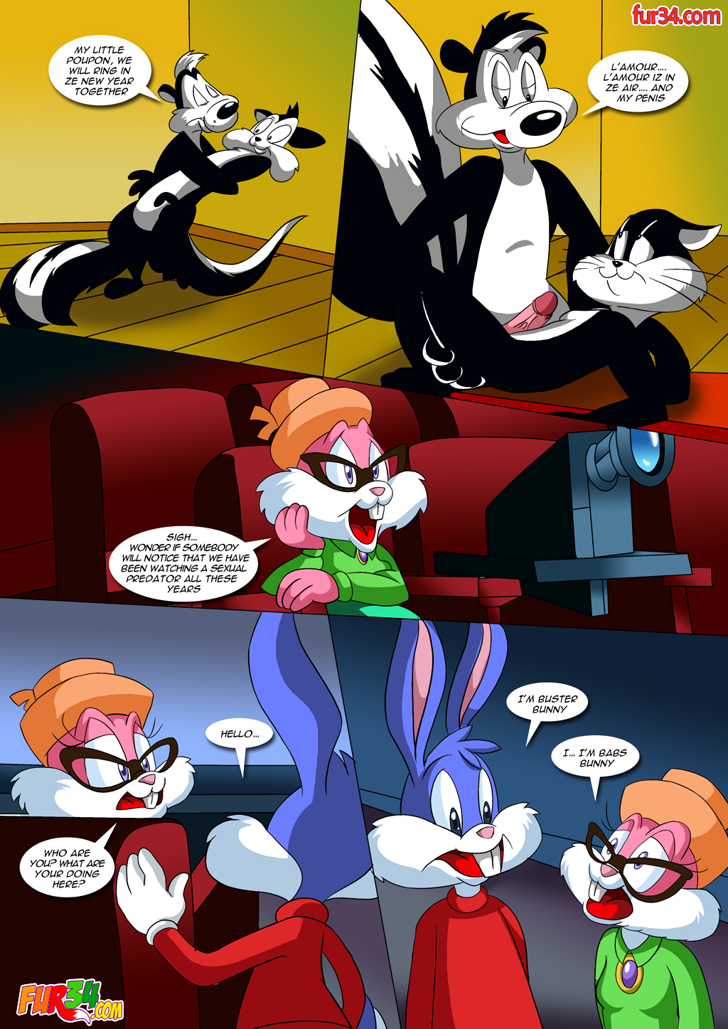 Buster Banny y Babs Banny Hentai