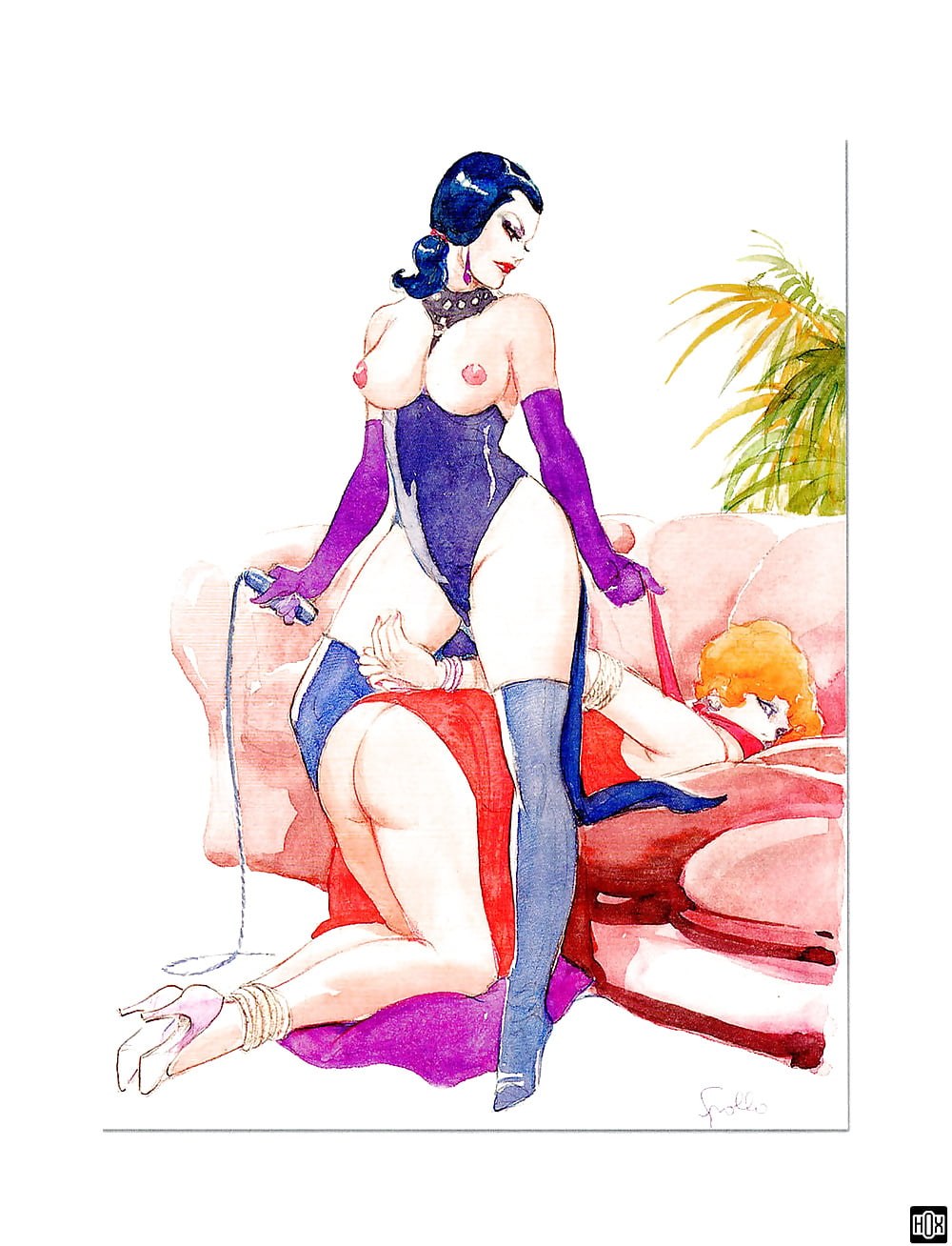 BDSM Comics Kunilingus