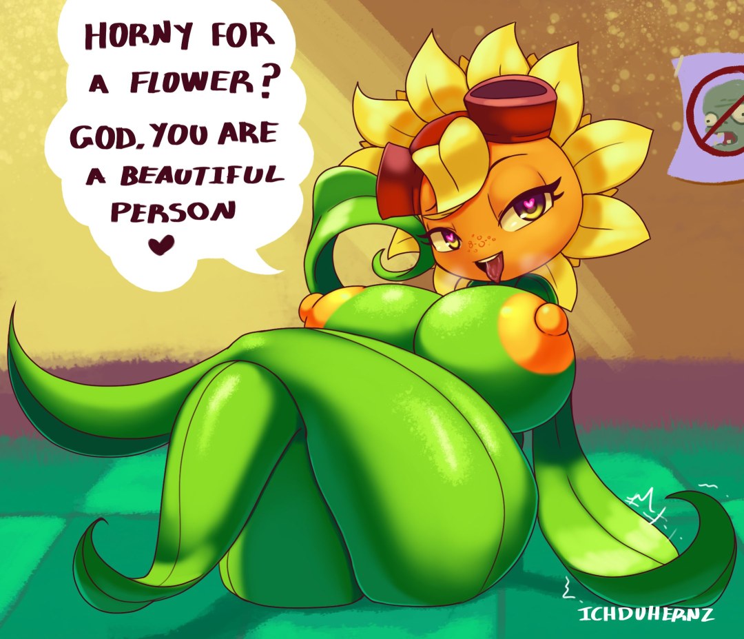 Plantas hentai contra la regla de zombie 34
