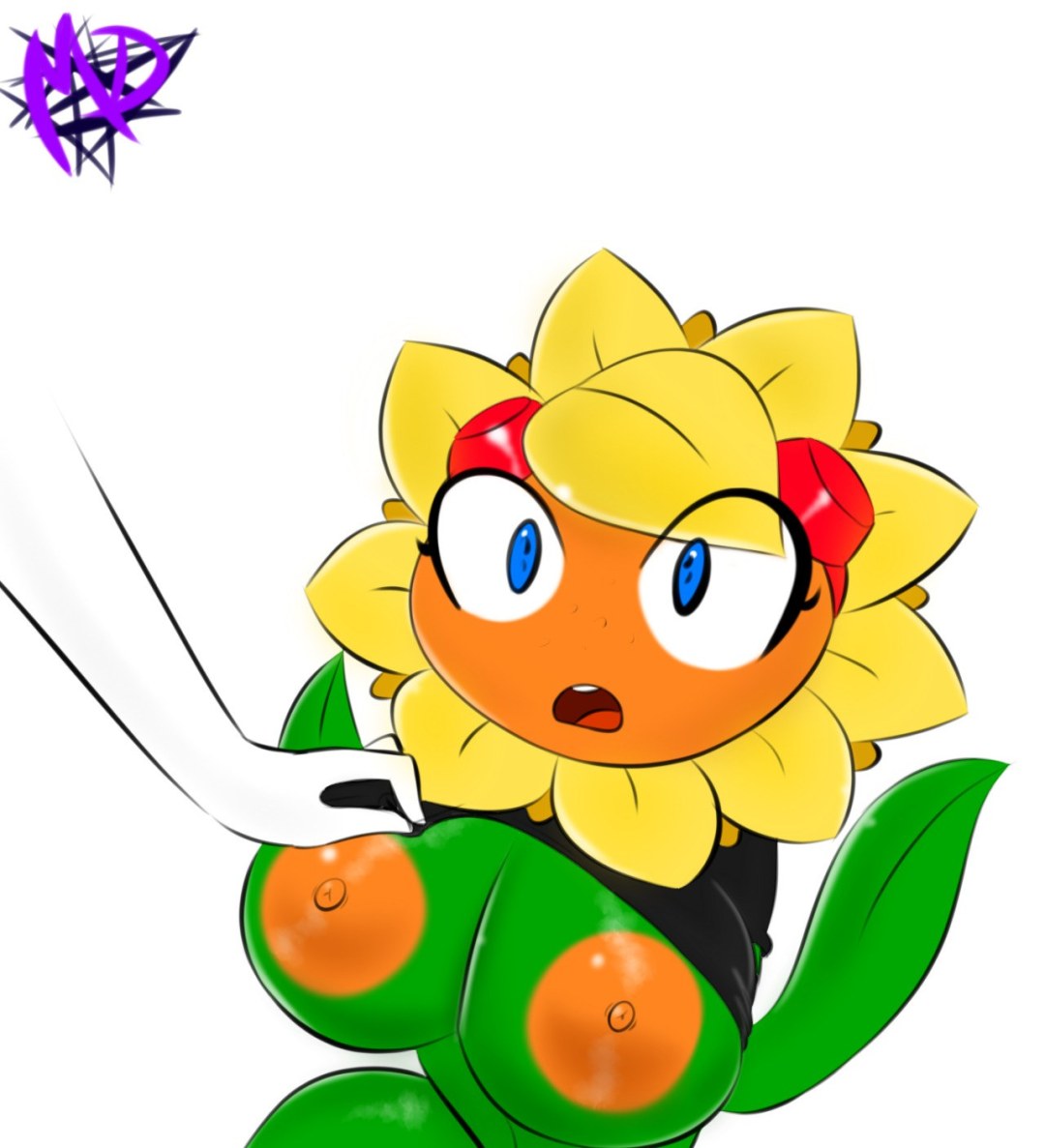 Plantas hentai contra la regla de zombie 34