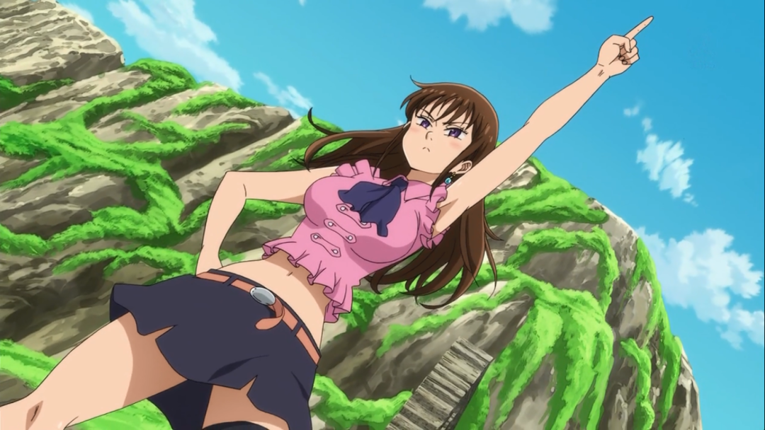 Siete pecados mortales anime diana
