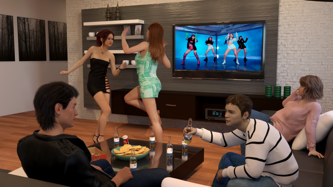 Cruzando el juego de lujuria