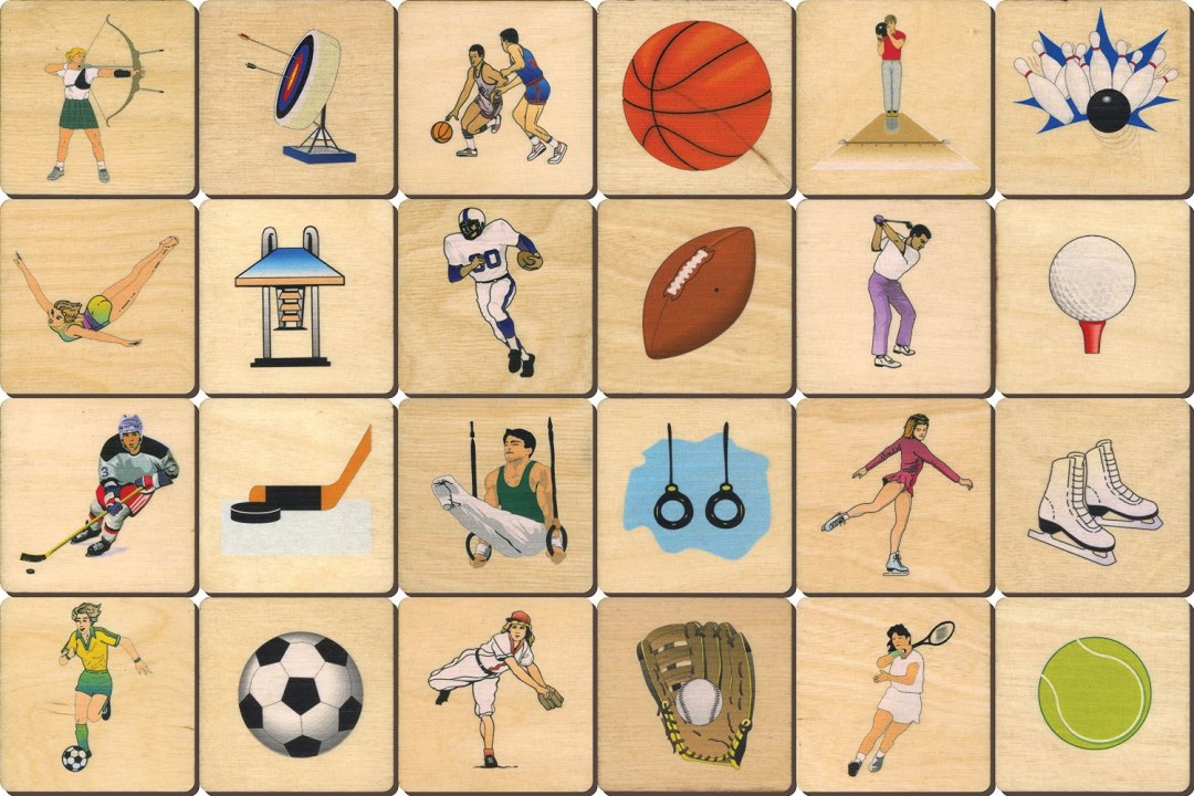 Tarjetas didácticas por deportes