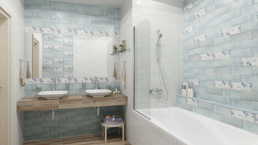 Antonetti Turquoise Wall 01 Tiles