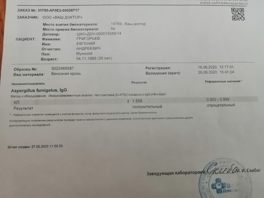 Análisis para anticuerpos