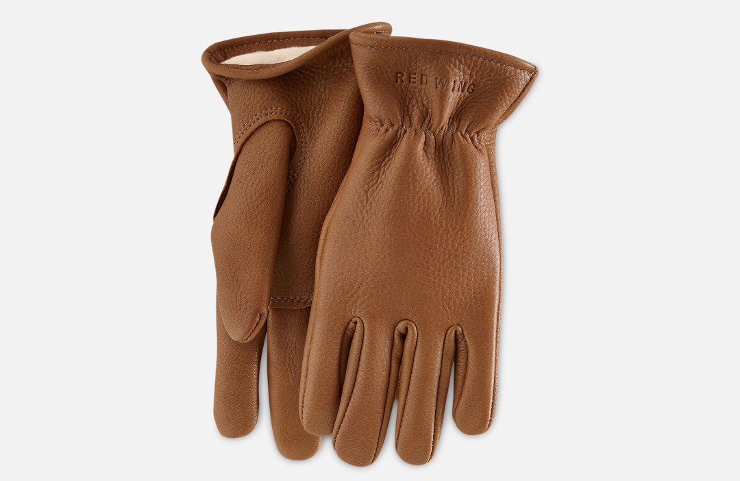 Guantes de cuero vector