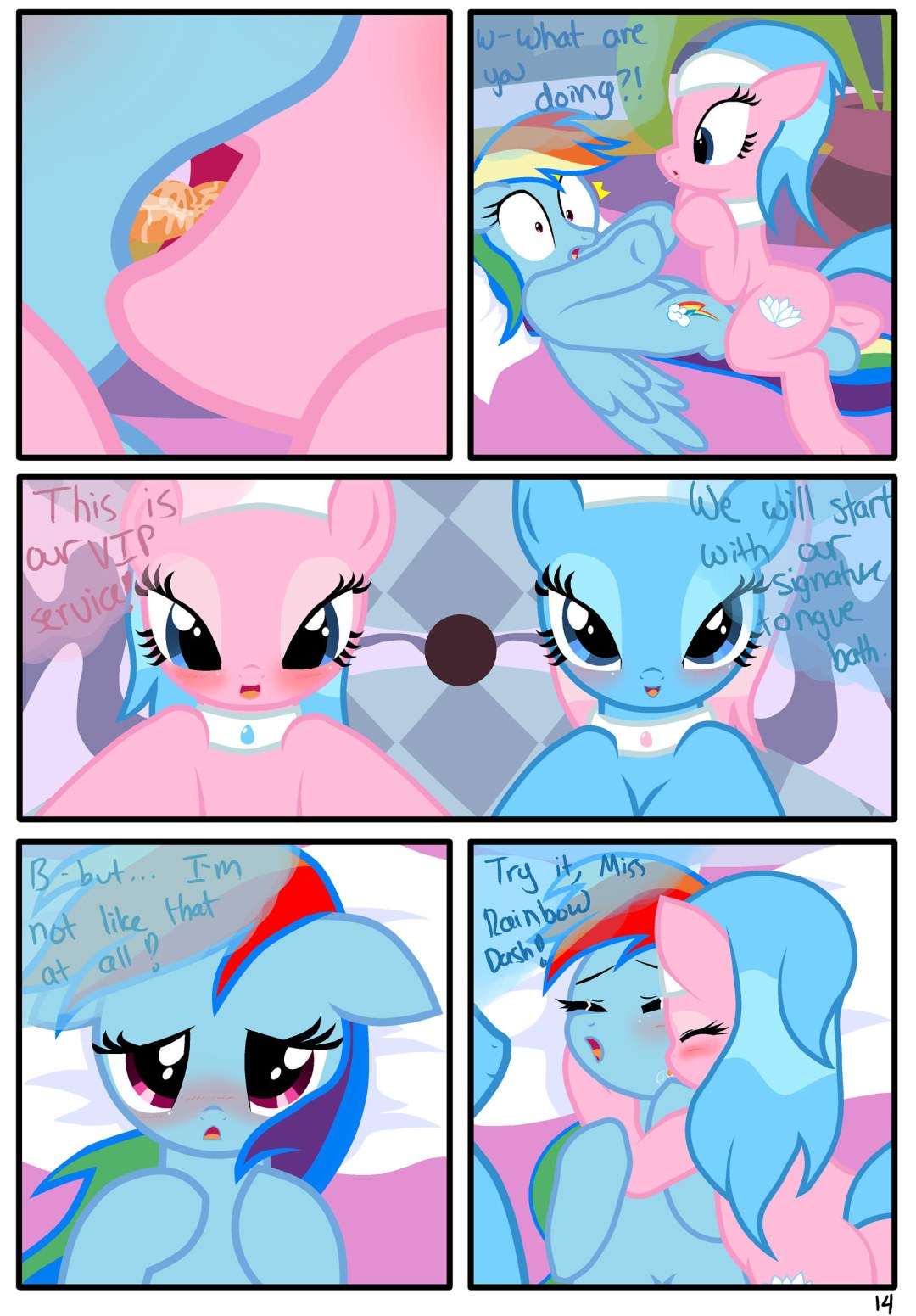 Pony Aloe y Lotus Comic