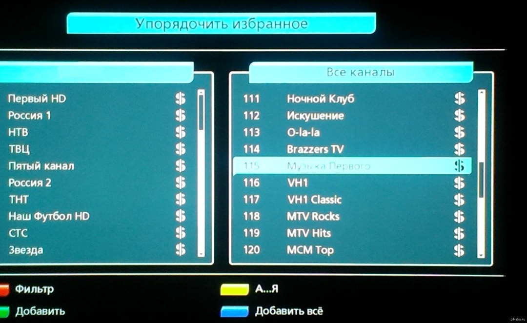 Canales de televisión para adultos