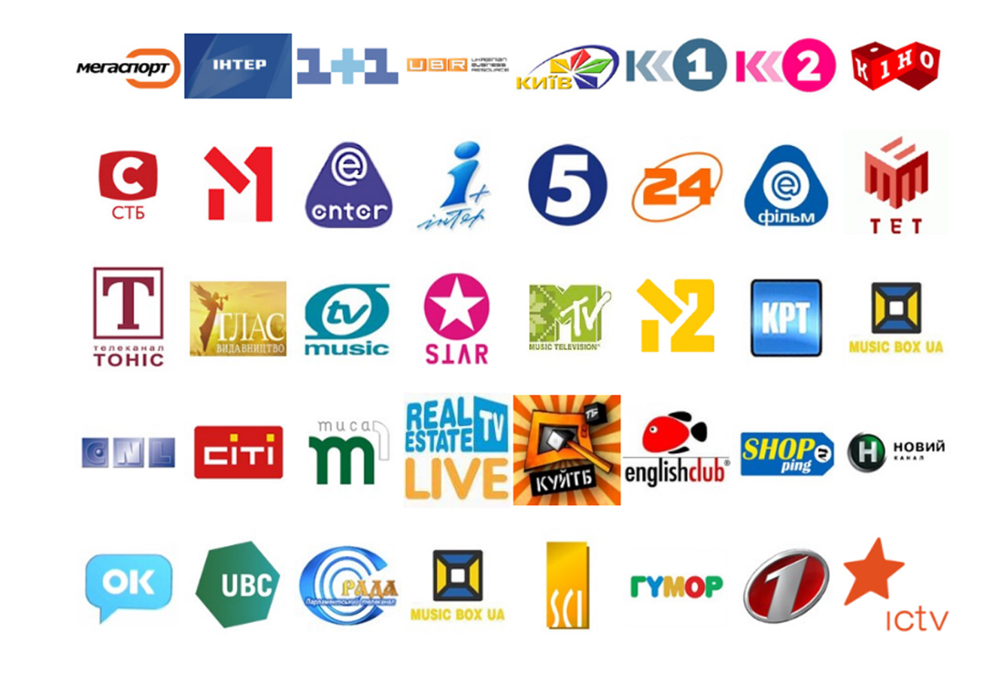 Lista de canales de televisión en 2020 Tricolor